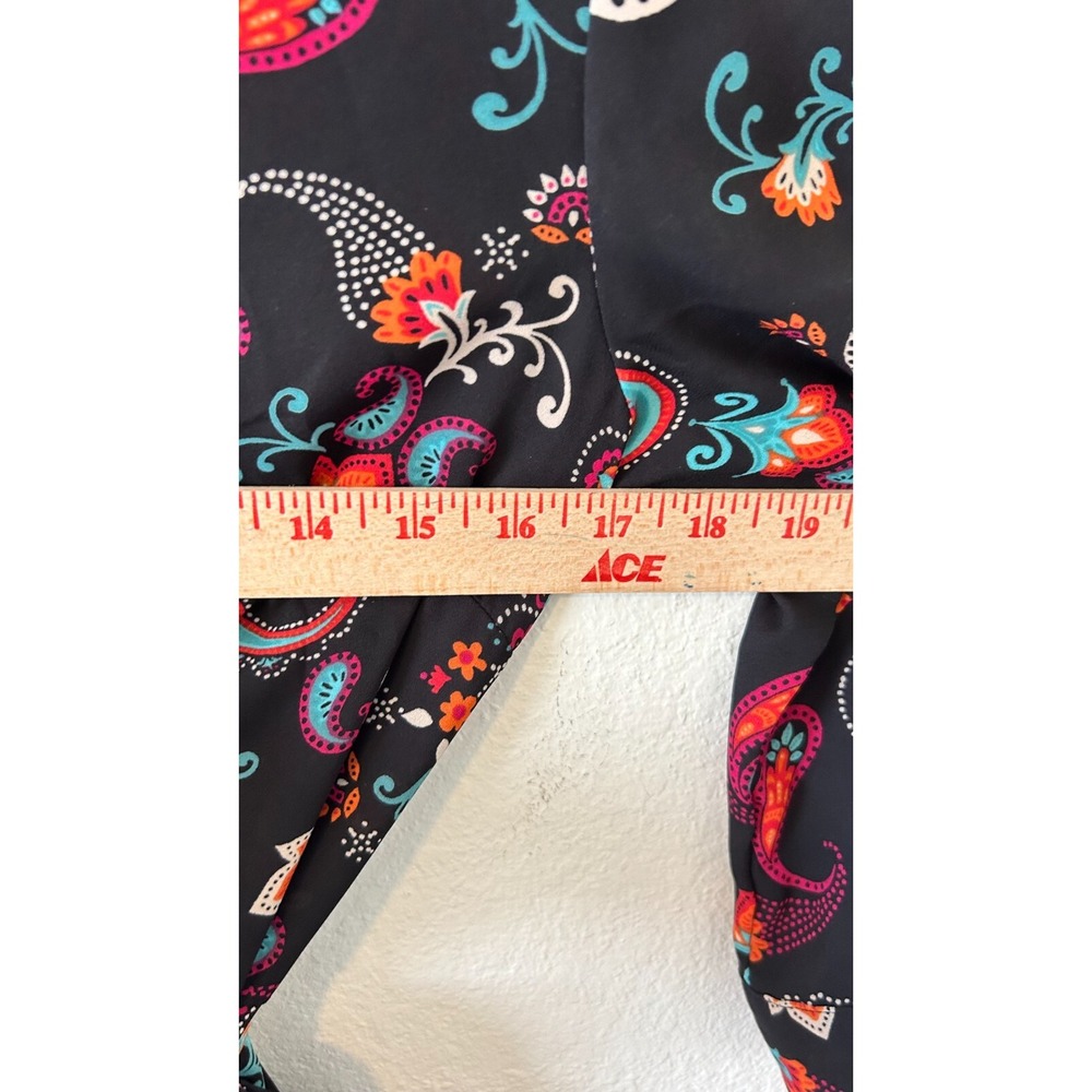 NANETTE Nanette Lepore Paisley Waist-Tie Dress SZ 4 - Picture 12 of 12